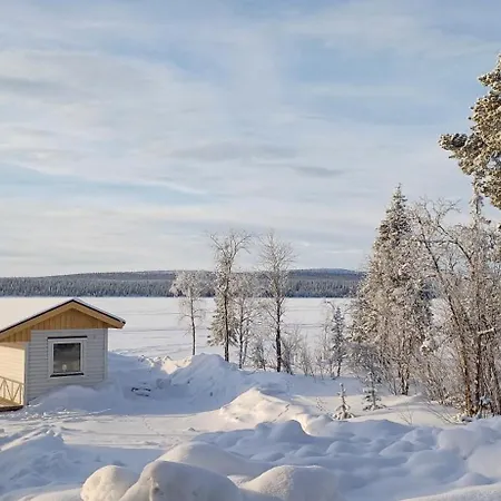 Lakeside Aurora Cabins Kiruna Exterior photo