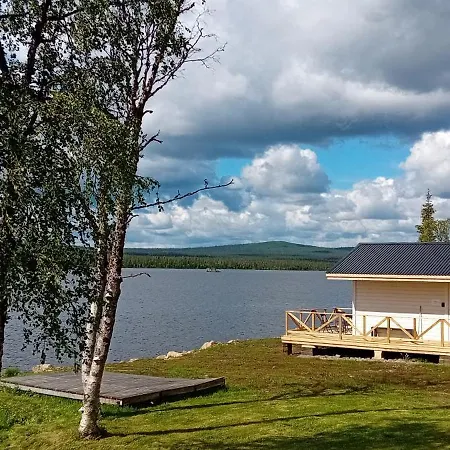 Lakeside Aurora Cabins Kiruna Exterior photo
