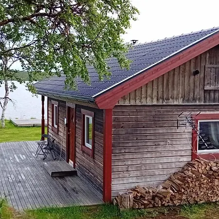Lakeside Aurora Cabins Kiruna Exterior photo