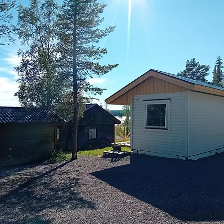 Lakeside Aurora Cabins Kiruna Exterior photo